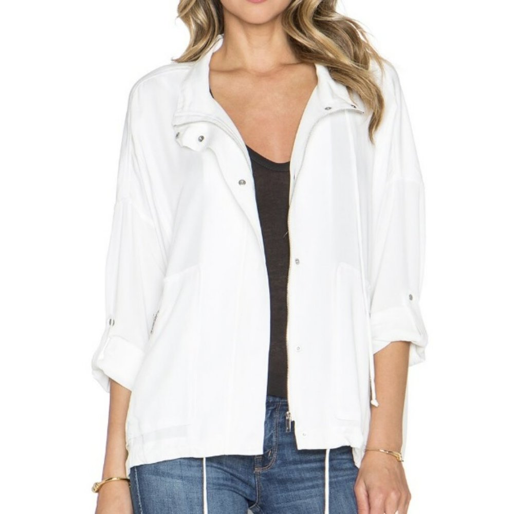 1. State White Anorak Jacket Size XS